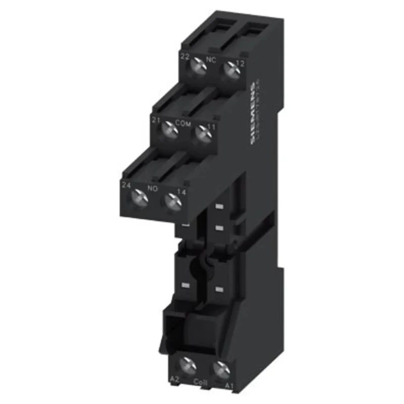 Siemens Relay Socket Snap-On DIN Rail Plug-In Terminal Type RoHS Compliant LZS:RT78726