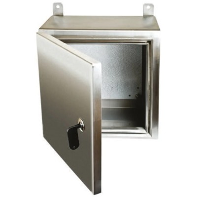 RS PRO 304 Stainless Steel Wall Box, IP69K, 600 mm x 600 mm x 300 mm IP69K