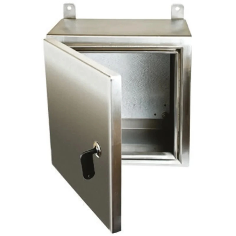 RS PRO 304 Stainless Steel Wall Box, IP69K, 600 mm x 600 mm x 300 mm IP69K