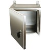 RS PRO 304 Stainless Steel Wall Box, IP69K, 600 mm x 600 mm x 300 mm IP69K