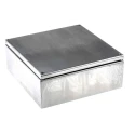 Schroff RS PRO Unpainted Stainless Steel Terminal Box IP66 200 mm x 200 mm x 80 mm IP66