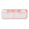RS PRO Adhesive Pre-Printed Red Label Do Not Use, 40mm x 15mm, 120 Per Pack 758-7936