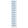 RS PRO Pre-Printed Adhesive Label Batch No. Blue Text, 38 mm x 15 mm, 140 Labels Per Pack 758-7986