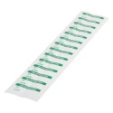 RS PRO Adhesive Pre-Printed Vinyl Cloth Label QA Accepted 38mm x 15mm Pack of 140 758-7961