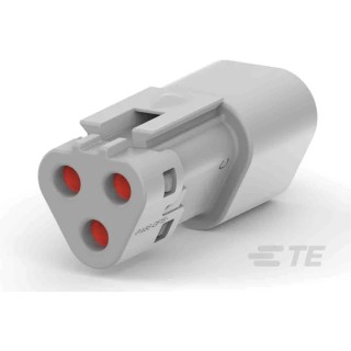 Deutsch Automotive Connector Female Grey Cable 3 Way Screw Termination DT04-3P-TE31 / 1-2303813-1