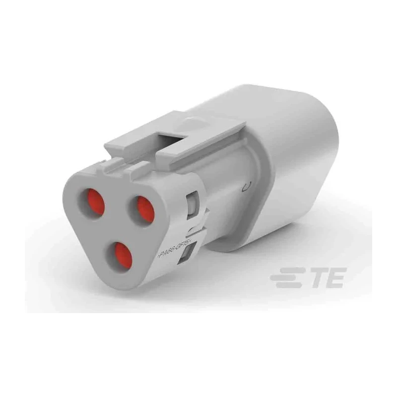 Deutsch Automotive Connector Female Grey Cable 3 Way Screw Termination DT04-3P-TE31 / 1-2303813-1