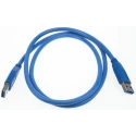 Wurth Elektronik IC Socket USB Cable Male USB Type A to Male USB Type A USB 3.0 Blue 1 m 692901100001