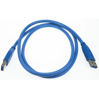 Wurth Elektronik IC Socket USB Cable Male USB Type A to Male USB Type A USB 3.0 Blue 1 m 692901100001