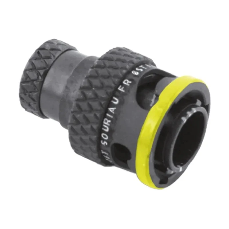 Souriau Sunbank by Eaton Circular Connector 5 Contacts Cable Standard Plug Male IP67 1000V Aluminium 8STA60205PA