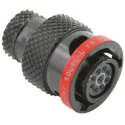Souriau Sunbank by Eaton Circular Connector 9 Contacts Cable Standard Size 6 Plug Female IP67 1300V 3A Bayonet 8STA60609SN