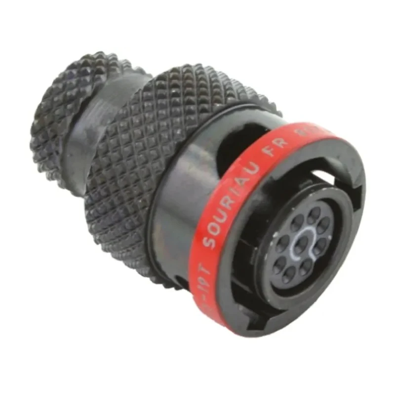 Souriau Sunbank by Eaton Circular Connector 9 Contacts Cable Standard Size 6 Plug Female IP67 1300V 3A Bayonet 8STA60609SN