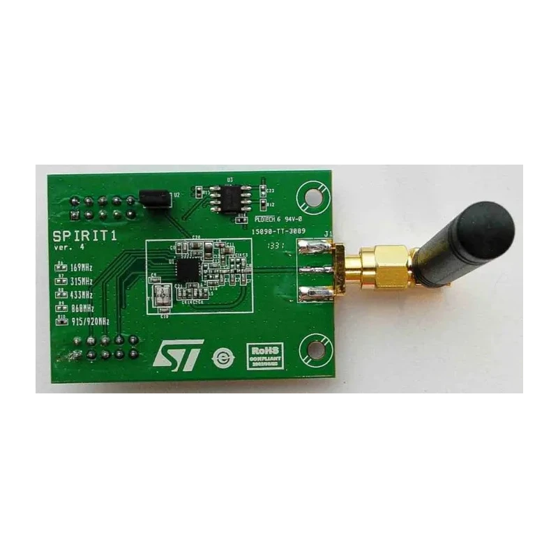 STMicroelectronics Low Data Rate Transceiver Daughterboard Sub GHz SPI Interface 915MHz IKR002V5D