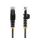 StarTech.com Cat6 Ethernet Cable, Black, 2 m Length, Unshielded Unscreened, Slim PVC Jacket 