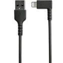 StarTech.com USB 2.0 Male USB Type A to Male Lightning Connector Cable Black 2 m RUSBLTMM2MBR