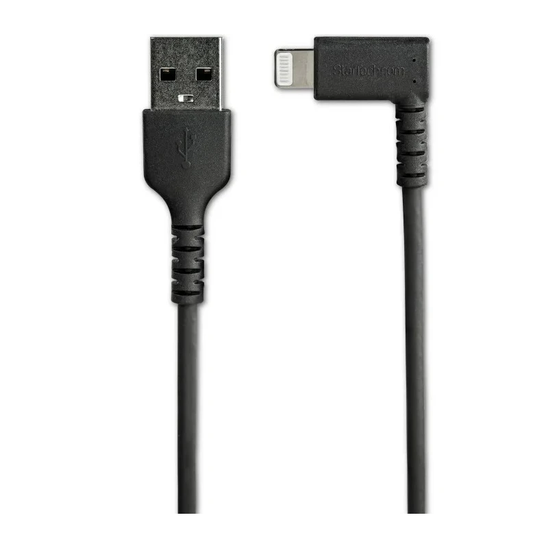 StarTech.com USB 2.0 Male USB Type A to Male Lightning Connector Cable Black 2 m RUSBLTMM2MBR