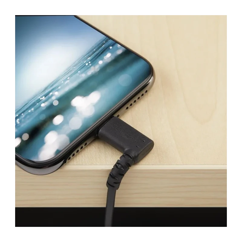 StarTech.com USB 2.0 Male USB Type A to Male Lightning Connector Cable Black 2 m RUSBLTMM2MBR