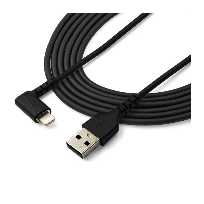 StarTech.com USB 2.0 Male USB Type A to Male Lightning Connector Cable Black 2 m RUSBLTMM2MBR