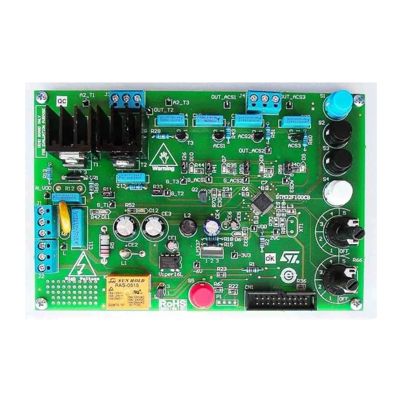 STMicroelectronics Demonstration Board Motor Controller for STM32F100, Evaluation Board for Home Appliance STEVAL-IHT005V2