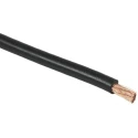 RS PRO Black 16 mm² Hook Up Wire, 6 AWG, 126 x 0.4 mm Core Strands, 100 m Length, 600V, PVC Jacket, Fire Resistant 760-8727