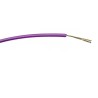 RS PRO Purple Hook Up Wire, 24 AWG, 7 x 0.2 mm Core Strands, 100 m Length, Polyvinyl Chloride Jacket 196-4221