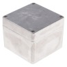 RS PRO Die Cast Aluminium Enclosure IP66 Rated Waterproof Silver Lid 81 mm x 100 mm x 100 mm IP66