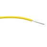 RS PRO Yellow Hook Up Wire, 24 AWG, 7 x 0.2 mm Core Strands, 500 m Length, Tin Annealed Copper Conductor, Polyvinyl 196-4234