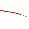 RS PRO Green, Red Hook Up Wire 24 AWG 7 x 0.2 mm Core Strands 100 m Polyvinyl Chloride 196-4248