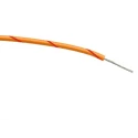 RS PRO Orange, Red Single Core Polyvinyl Chloride Hook Up Wire 24 AWG, 7 x 0.2 mm Core Strands, 100 m, 1000V AC 196-4241