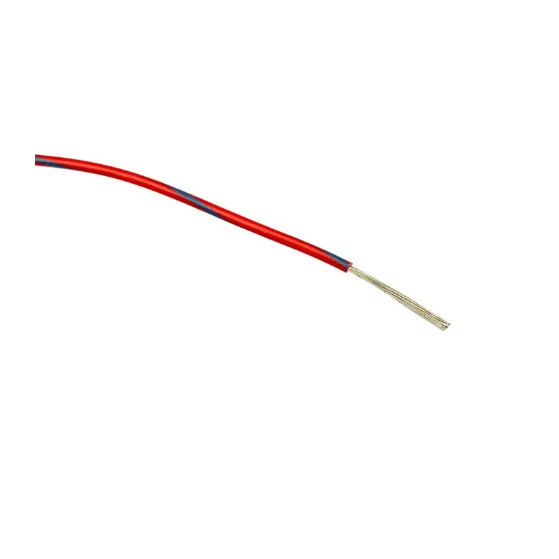 RS PRO Blue, Red Hook Up Wire, 20 AWG, 16 x 0.2 mm Core Strands, 100 m Length, Polyvinyl Chloride Insulated 196-4287