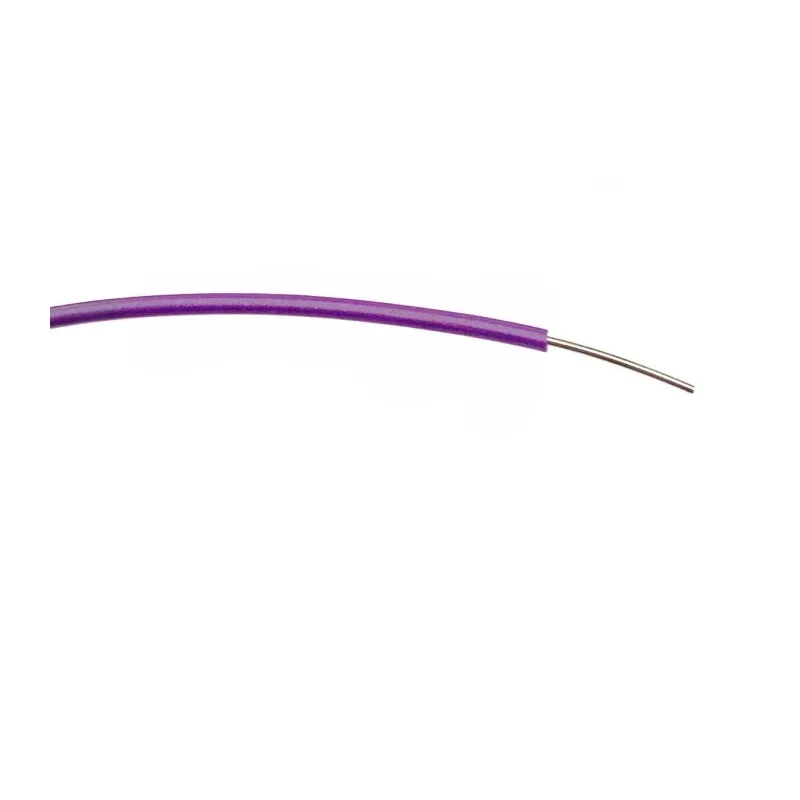 RS PRO Purple Hook Up Wire 23 AWG 1 x 0.6 mm Core Strands 100 m PVC Insulation 196-4306