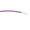 RS PRO Purple Hook Up Wire 23 AWG 1 x 0.6 mm Core Strands 100 m PVC Insulation 196-4306