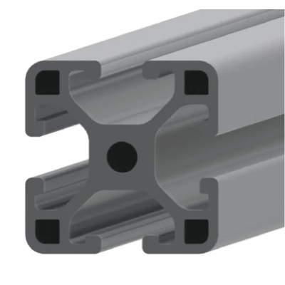 RS PRO Silver Aluminium Strut Profile 30 x 30 mm 6 mm Groove 2 m Length Series Profile 6 761-3284