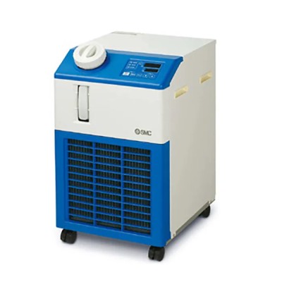 SMC Thermo Chiller , 7L/min Flow Rate, 0.11MPa Max Inlet Pressure, Air-Cooled Refrigeration, Temperature HRSE018-A-23