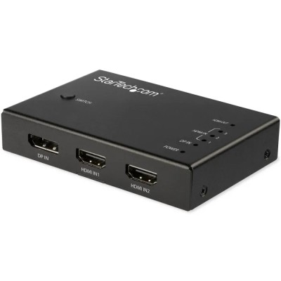 StarTech.com 4 Port 4 Input 1 Output HDMI DisplayPort Matrix Switch 4096 x 2160 pixel VS421HDDP