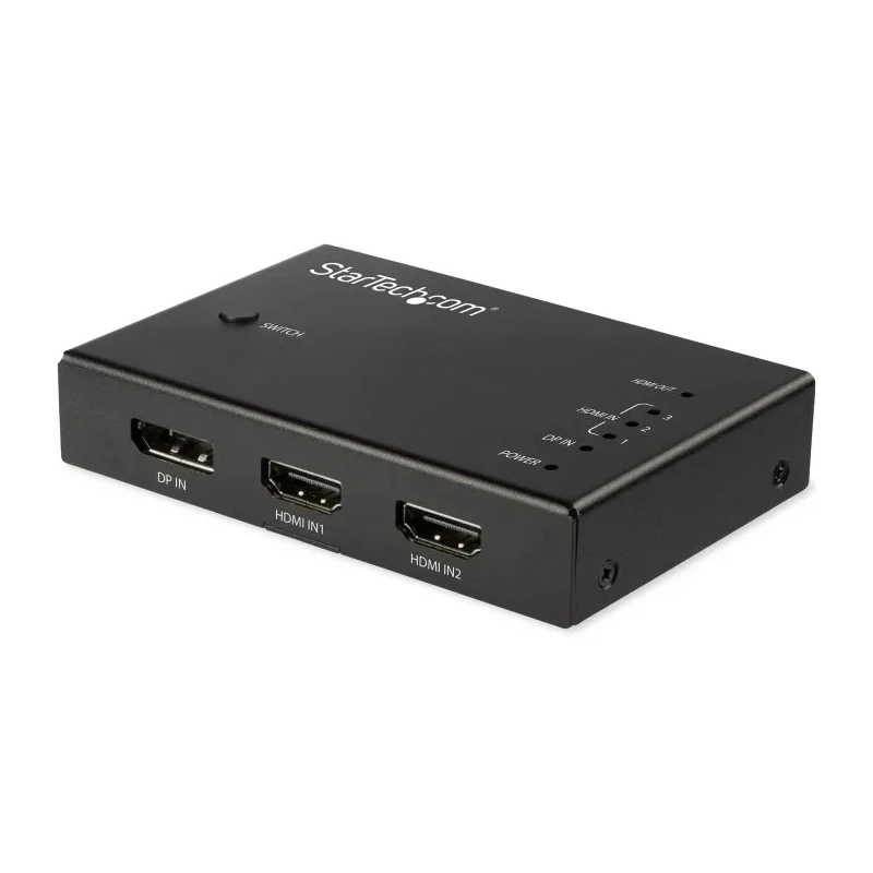 StarTech.com 4 Port 4 Input 1 Output HDMI DisplayPort Matrix Switch 4096 x 2160 pixel VS421HDDP
