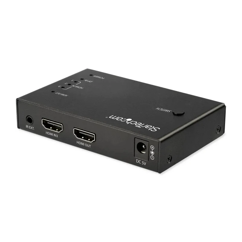 StarTech.com 4 Port 4 Input 1 Output HDMI DisplayPort Matrix Switch 4096 x 2160 pixel VS421HDDP