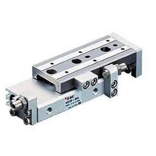 SMC Pneumatic Guided Cylinder 12mm Bore, MXQ Series, 40 mm Stroke, Double Acting, Aluminium Alloy & Stainless Steel MXQ12-40