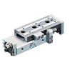 SMC Pneumatic Guided Cylinder 12mm Bore, MXQ Series, 40 mm Stroke, Double Acting, Aluminium Alloy & Stainless Steel MXQ12-40