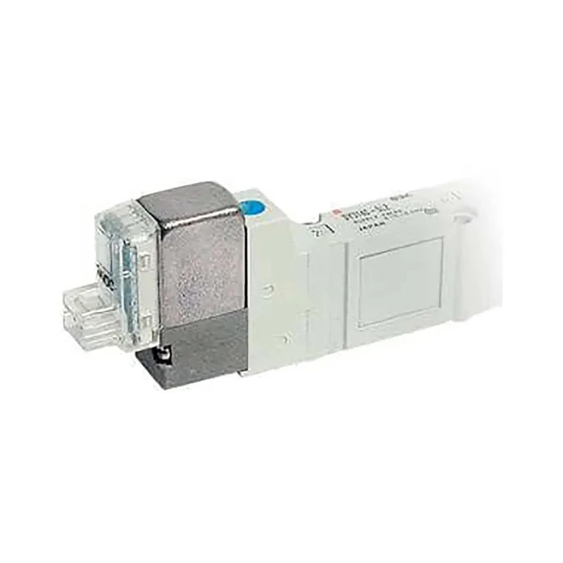 SMC Solenoid Pilot Valve SY5000 Series, 5-Port, 3-Position, Aluminium Body, 0.7 Mpa Max Pressure, 746 L/min Flow 