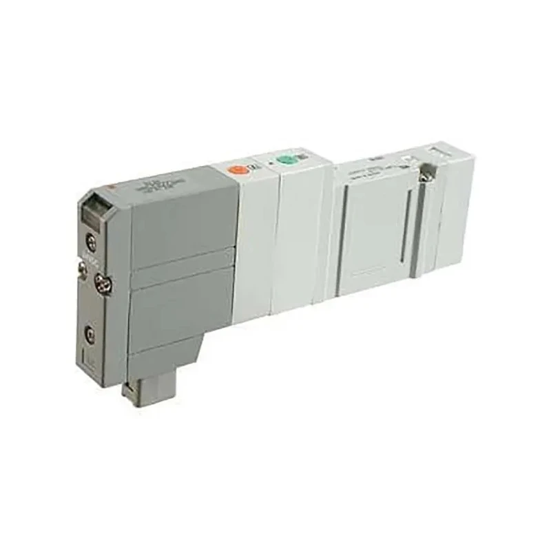 SMC Pneumatic Solenoid Pilot-Operated Control Valve Exhaust 5 Ports 3 Positions Manifold Mount Die Cast Aluminium 24V SV2000