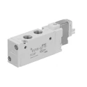 SMC Pneumatic Solenoid Pilot Valve G 1/8 in Port Size 5 Ports 5/2 Valve Function SYJ7000 Series 