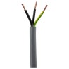 RS PRO YY Control Cable, 3 Cores 0.75mm², Unscreened, 50m Grey Polyvinyl Chloride Sheath 196-4675