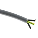 RS PRO YY Control Cable, 3 Cores 0.75mm², Unscreened, 50m Grey Polyvinyl Chloride Sheath 196-4675