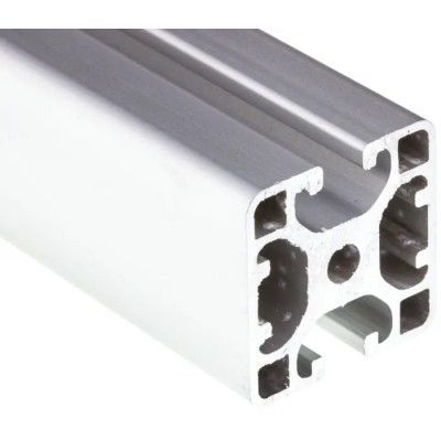 RS PRO Silver Aluminium Strut Profile 30 x 30 mm with 6 mm Groove, 2 m Length, Series Profile 6 761-3303