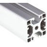RS PRO Silver Aluminium Strut Profile 30 x 30 mm with 6 mm Groove, 2 m Length, Series Profile 6 761-3303