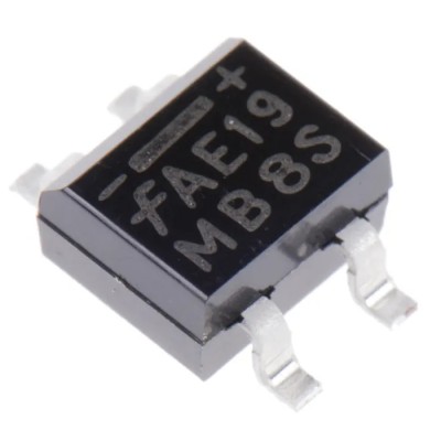 onsemi Bridge Rectifier 100 V 35 A 4-Pin Single Surface Mount SOIC MB1S