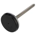 RS PRO M10 60 mm Diameter Adjustable Foot Stainless Steel 700 kg Static Load Capacity 10° Tilt Angle 196-5349