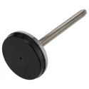 RS PRO M10 60 mm Diameter Adjustable Foot Stainless Steel 700 kg Static Load Capacity 10° Tilt Angle 196-5349