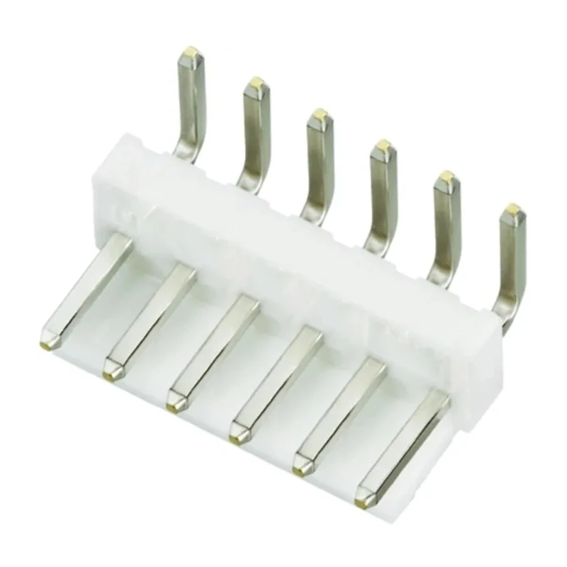 JST VH Series Right Angle Through Hole PCB Header 6 Contacts 3.96 mm Pitch 1 Row Shrouded B6PS-VH(LF)(SN)