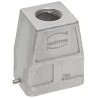 HARTING Han EMC Range Heavy Duty Power Connector Hood 1 Lever, Size 6B, Die Cast Aluminium Body, IP65 Rated 19628060446